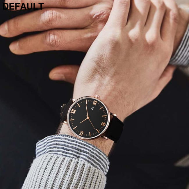 Rose Gold Men’s Watch Men Quartz Watches Best Selling Products