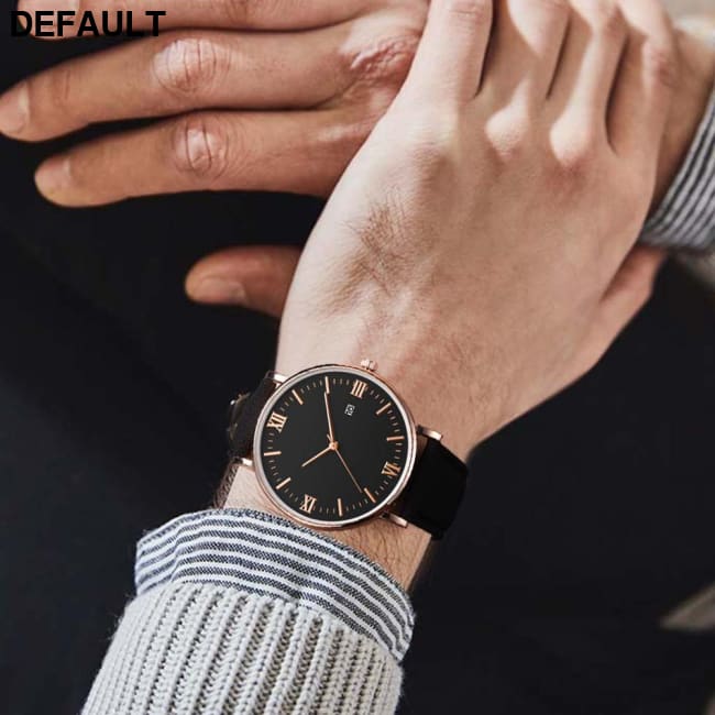 Rose Gold Men’s Watch Men Quartz Watches Best Selling Products