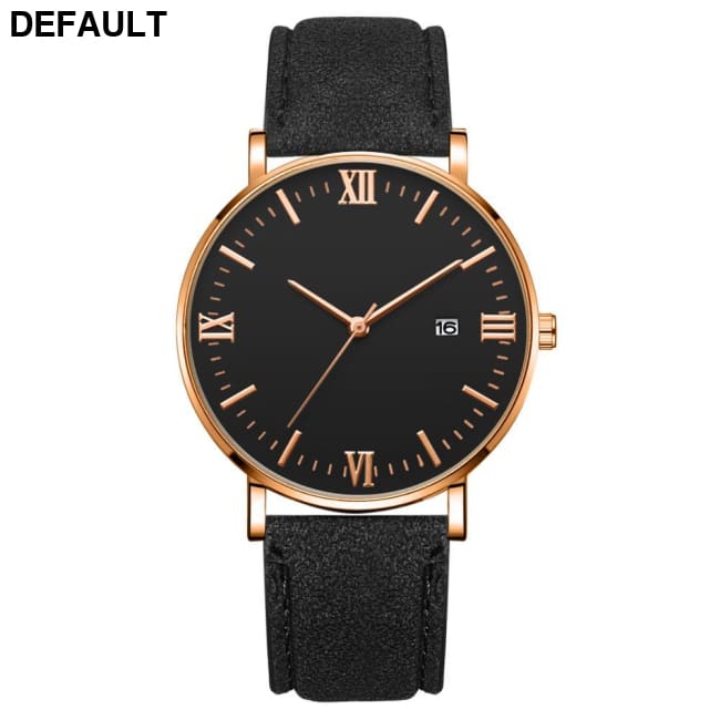 Rose Gold Men’s Watch Men Quartz Watches Best Selling Products