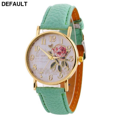 Rose Pattern Women’s Watch Women Watches