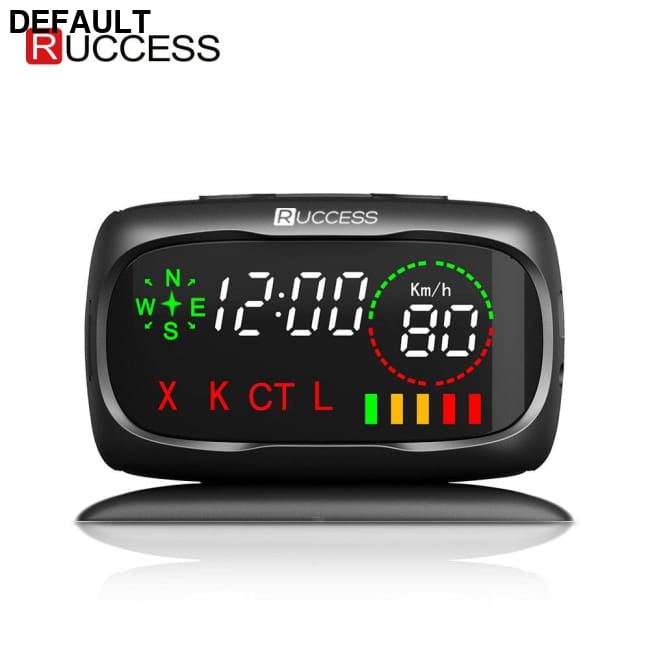 Ruccess Radar Detector with GPS Anti-Radar for Car Police CHINA / Black Detectors Electronics