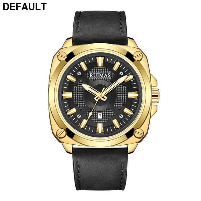 RUIMAS Men’s Quartz Watch - Leather Strap Men Watches - Best Selling Products