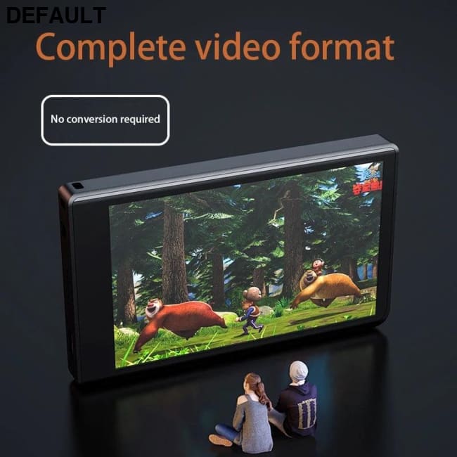 RUIZU H9 Metal MP4 Music Player BT V5.0 Built-in Speaker 3.8inch Full Touch Screen Support FM