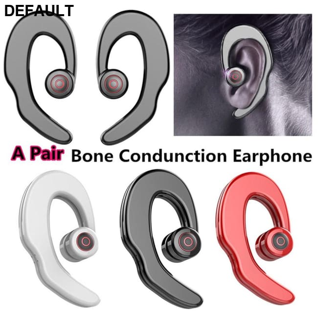 S2 Bluetooth Headphone Wireless Headset Bone Conduction Hook Earphone Sports earpiece With Mic for phone Music Mini
