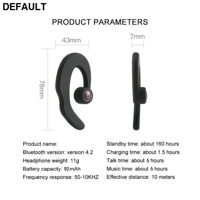 S2 Bluetooth Headphone Wireless Headset Bone Conduction Mini Earphones Electronics