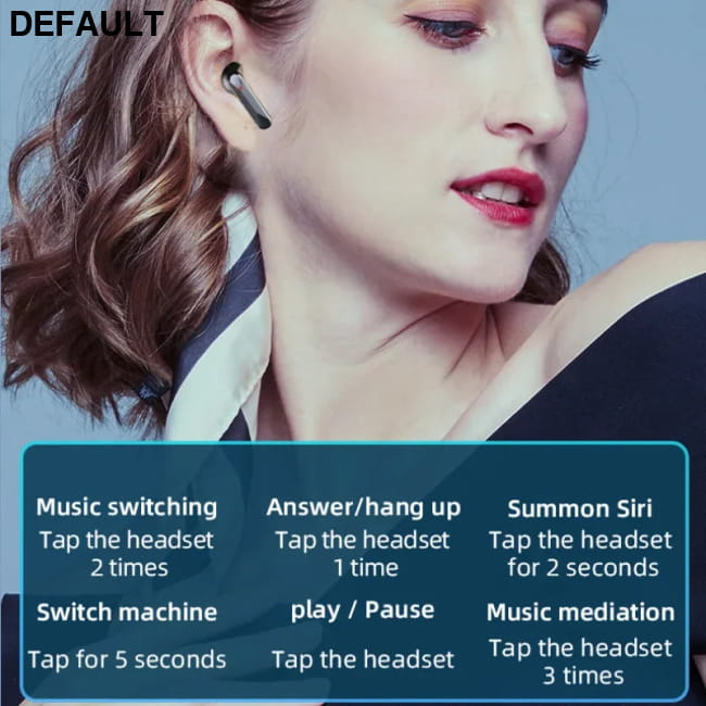 S20 TWS Wireless Bluetooth Headset with Charge Box Noise Black Mini Earphones In-Ear Headphones