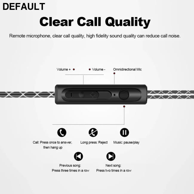 S760 Wired In-ear Waterproof Earphones Ear Hook Earbuds Green Headsets