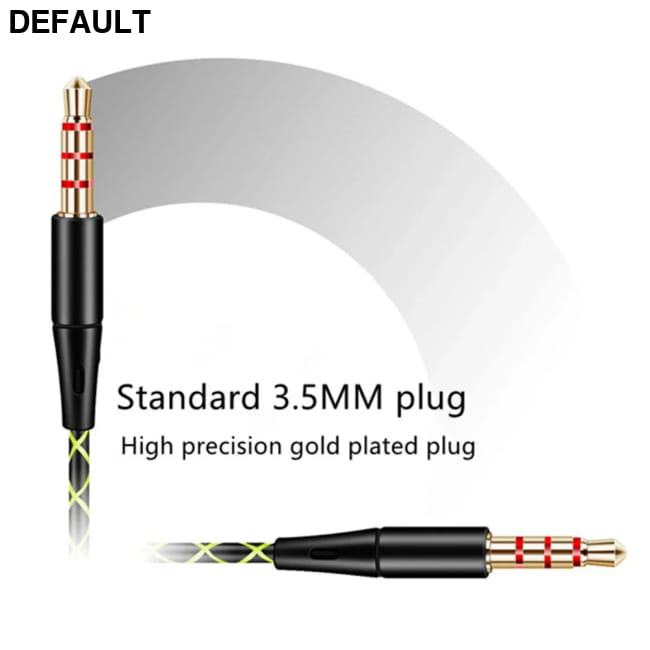 S760 Wired In-ear Waterproof Earphones Ear Hook Earbuds Green Headsets