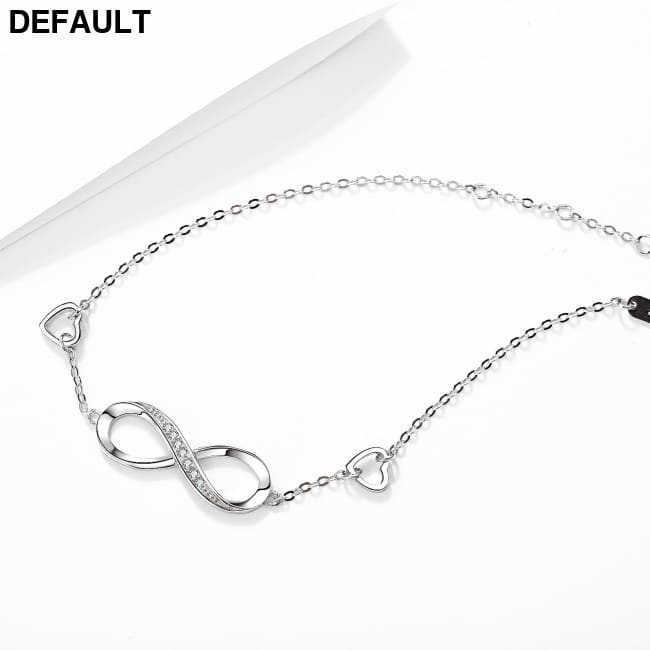 S925 Sterling Silver 8 Character Bracelet Fashion Jewelry Letter for Women 925 Bracelets