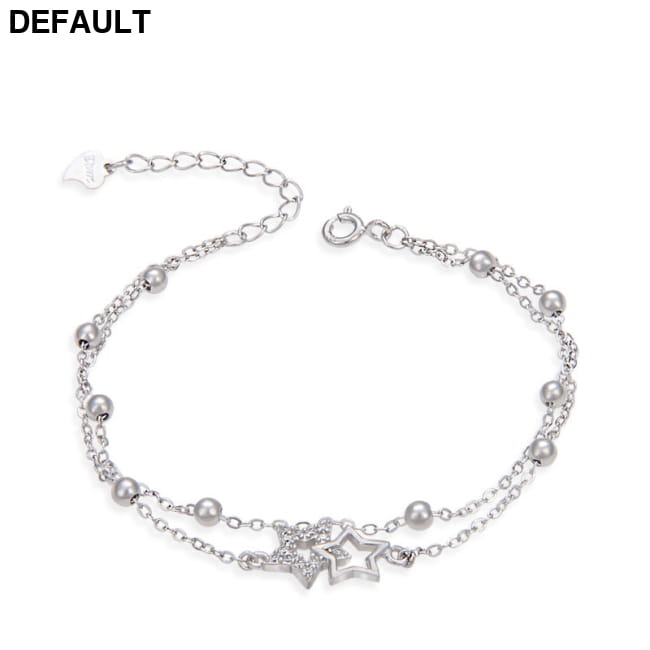 S925 Sterling Silver Bracelet Female Five-Pointed Star Bracelets