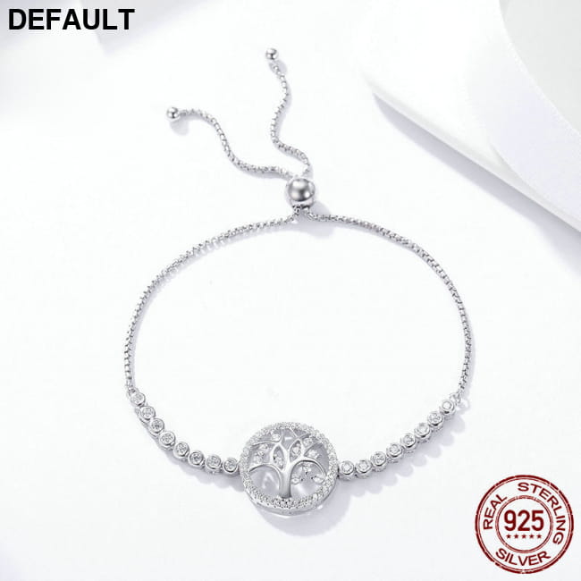 S925 sterling silver bracelet shining tree of life 925 Bracelets