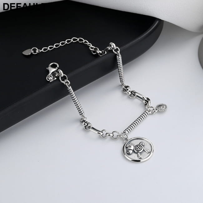 S925 Sterling Silver Money Bracelet Women Bracelets Best Selling Products