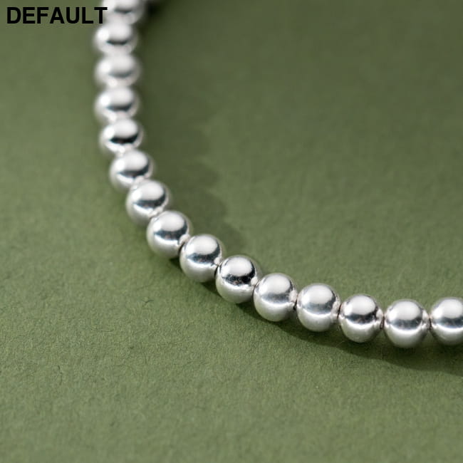 S925 sterling silver safety lock agate bead bracelet Bracelets