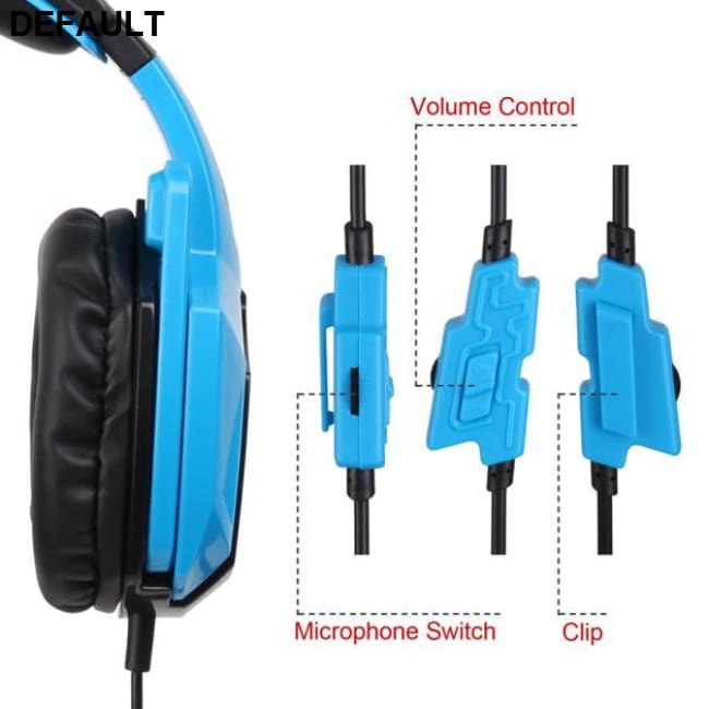 SADES 920 Stereo Surround Gaming Headset Headband MicHeadphone Wired Headphones