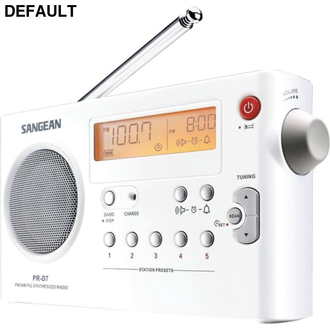Sangean PRD-7 Digital AM/FM Portable Radio Radios Best Selling Products Audio Components