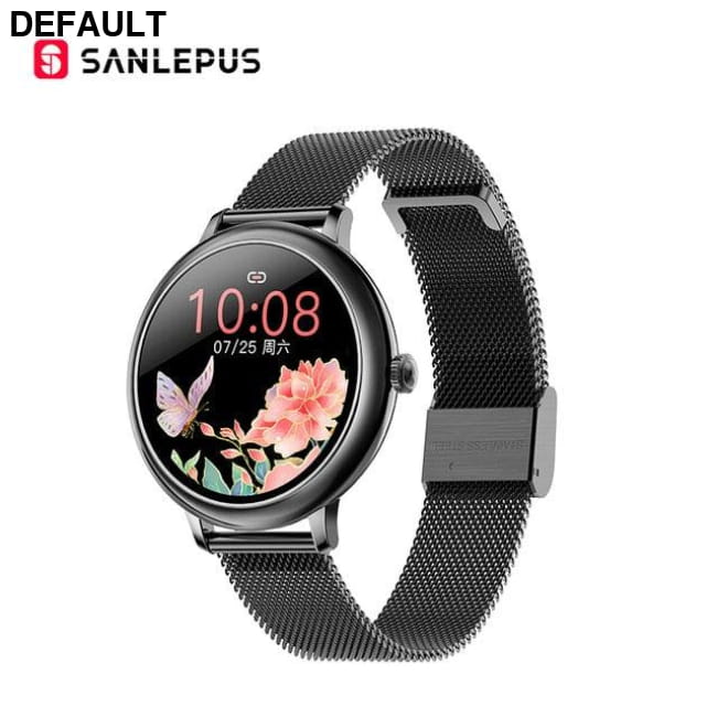 SANLEPUS Stainless Steel Smart Watch for Sterling Silver Rings Black-Steel Strap / China Watches