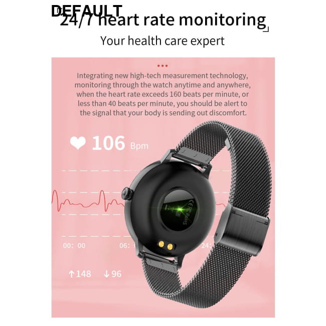 SANLEPUS Stainless Steel Smart Watch for Sterling Silver Rings Watches