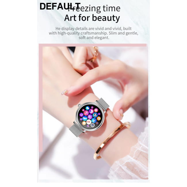 SANLEPUS Stainless Steel Smart Watch for Sterling Silver Rings Watches