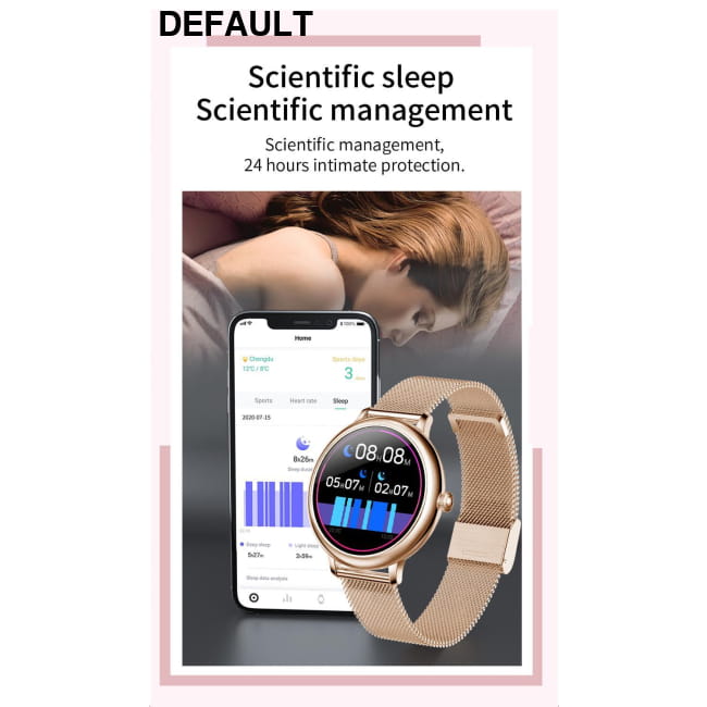 SANLEPUS Stainless Steel Smart Watch for Sterling Silver Rings Watches