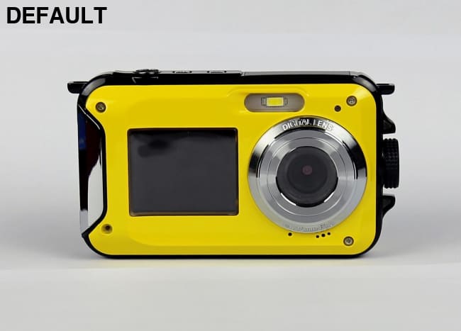 Selfie Digital Camera 24 Million Pixels Yellow / USB Cameras Best Selling Products Compact