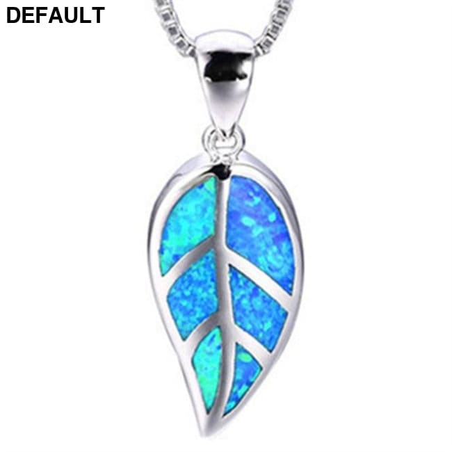 Silver Filled Blue Sea Turtle Pendant Necklace for Women A040 / 50cm Sterling Necklaces