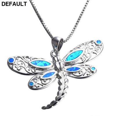 Silver Filled Blue Sea Turtle Pendant Necklace for Women A048 / 50cm Sterling Necklaces