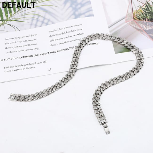 Simple Men’s Hip Hop Cuban Necklace Men Necklaces Sterling Silver