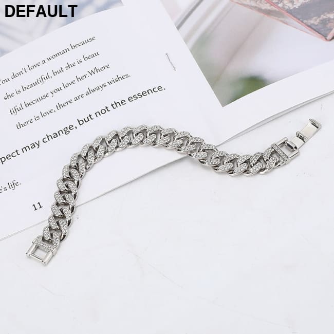 Simple Men’s Hip Hop Cuban Necklace Men Necklaces Sterling Silver