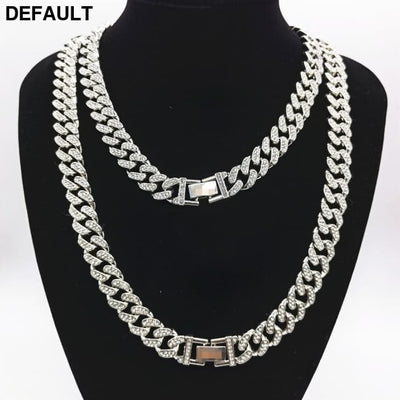 Simple Men’s Hip Hop Cuban Necklace Men Necklaces Sterling Silver