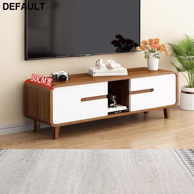 Simple Storage Tv Stand Retro Glamour Modern Display 120CM Home Stands Entertainment Centers &