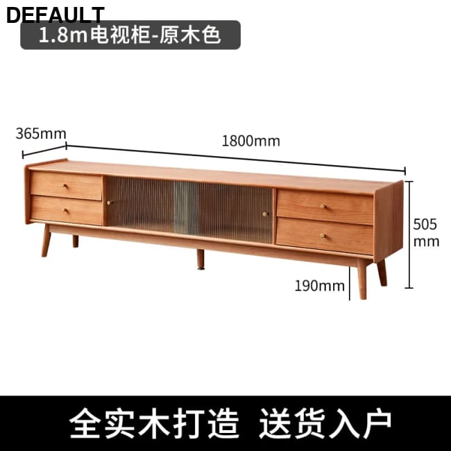 Simple Trendy Tv Stand Mid Century Metal Handles Retro Luxury With Drawers Classic Mobiletto Porta Room Furniture