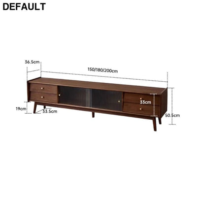 Simple Trendy Tv Stand Mid Century Metal Handles Retro Luxury With Drawers Classic Mobiletto Porta Room Furniture Home
