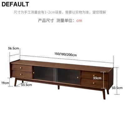 Simple Trendy Tv Stand Mid Century Metal Handles Retro Luxury With Drawers Classic Mobiletto Porta Room Furniture Home