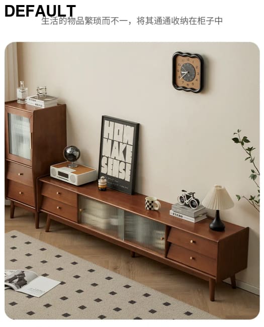 Simple Trendy Tv Stand Mid Century Metal Handles Retro Luxury With Drawers Classic Mobiletto Porta Room Furniture Home