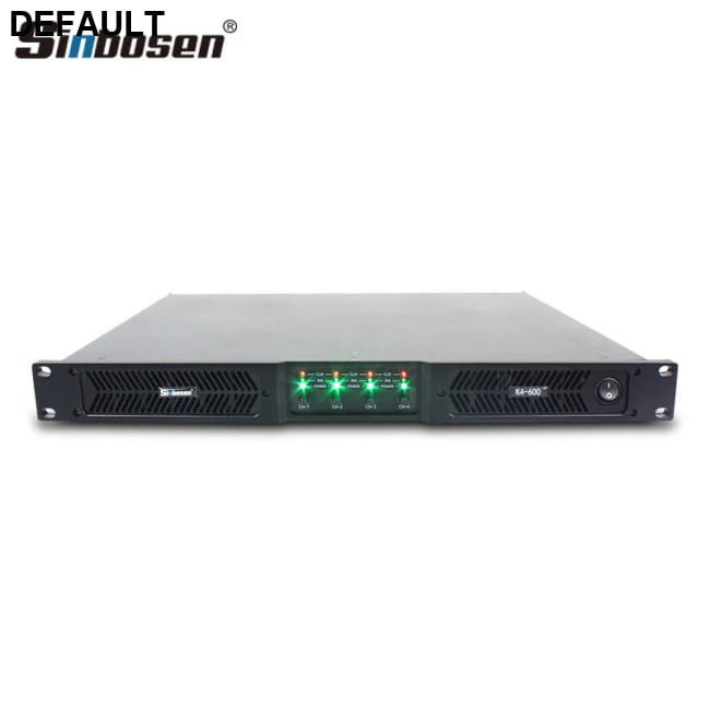 Sinbosen Class D 4 Channel Amplifier K4-600 Professional Home Audio Receiver Power Amplifiers