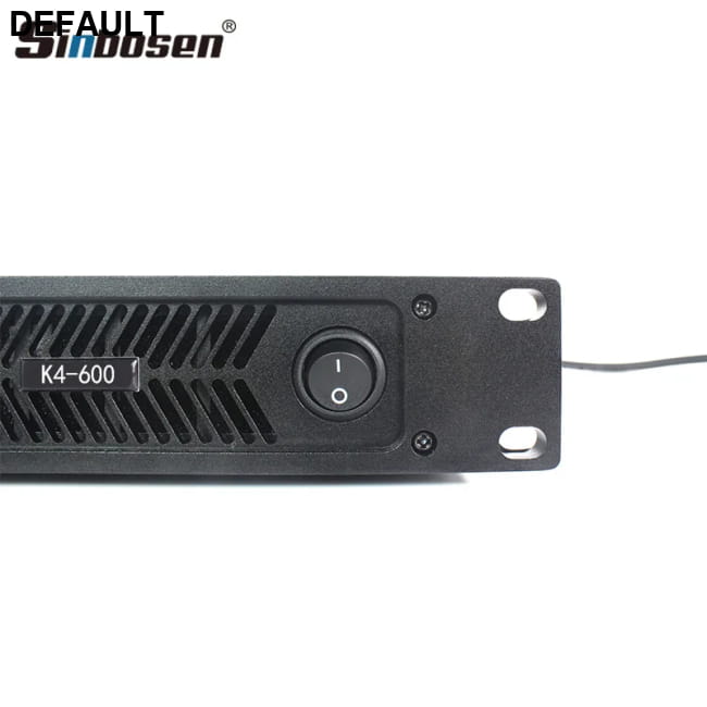 Sinbosen Class D 4 Channel Amplifier K4-600 Professional Home Audio Receiver Power Amplifiers