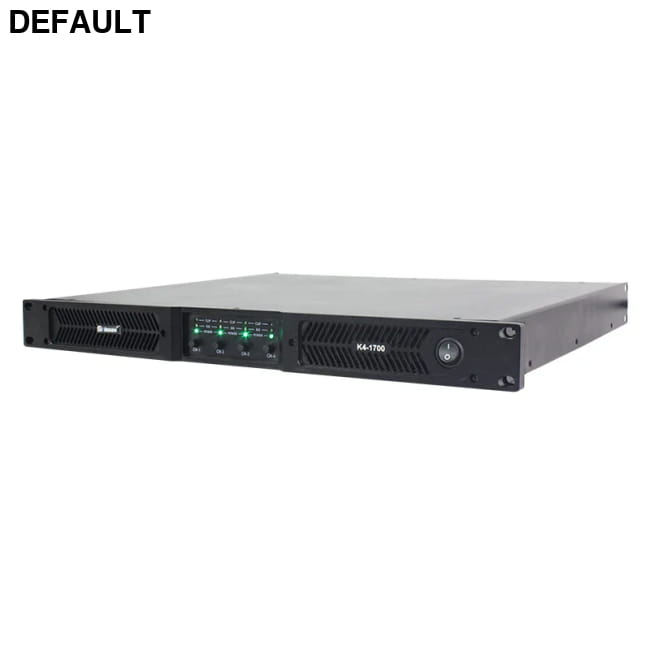 Sinbosen K Series 1u Digital Power Amplifier K4-1700 Home Black Audio Receiver Amplifiers