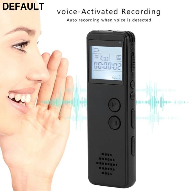 SK-299 Large-Capacity Memory MP3 Voice Recorder Player / Black Digital Recorders
