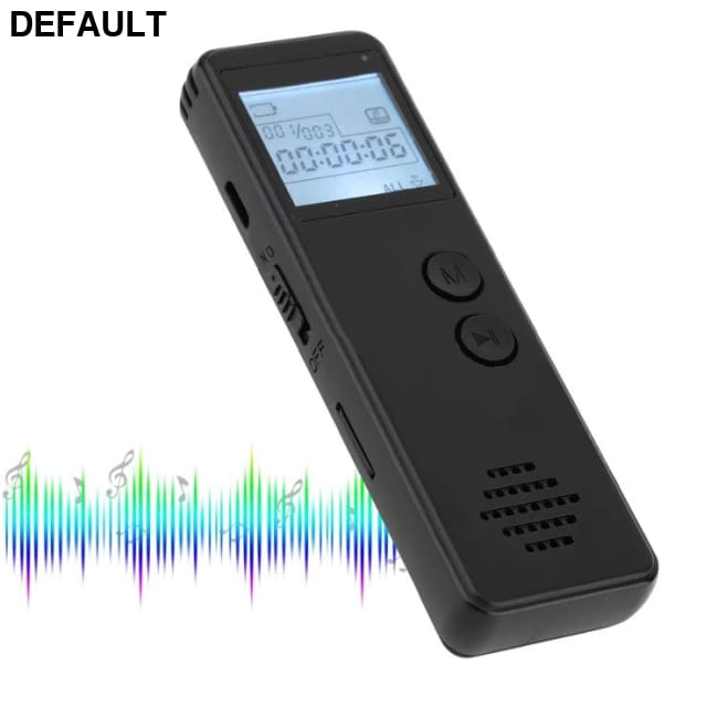 SK-299 Large-Capacity Memory MP3 Voice Recorder Player / Black Digital Recorders