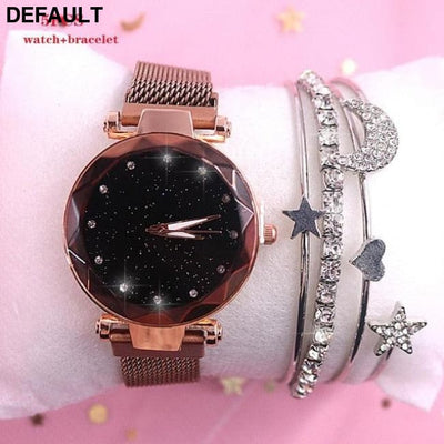 Sky Women’s Watch Rose gold 5PCS 2 Women Watches