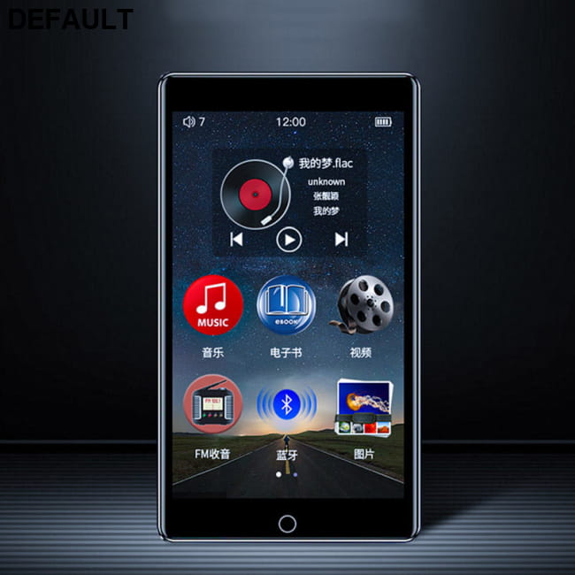 Slim player MP3 MP4 Black / 8GB MP3/MP4/MP5 Players Handheld & Recorders