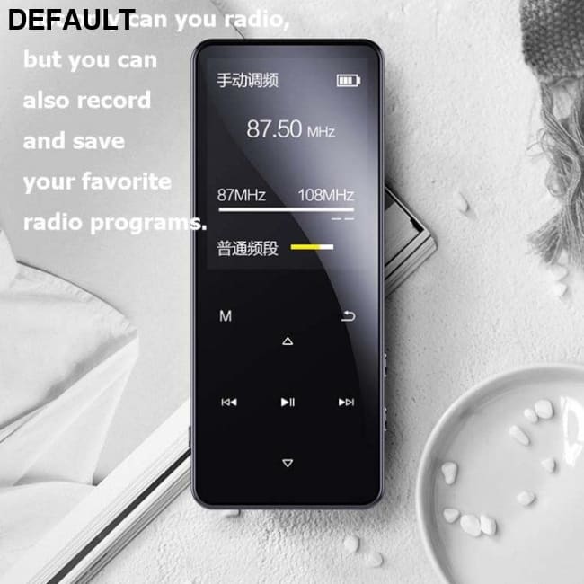 Small Mini Mp3 Mp4 Music Player Download With Recording Tf Card Fm Radio 4gb 1.8 inch Screen Multi-function Touch MP3