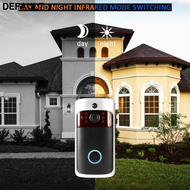 Smart Wireless WiFi Security DoorBell Visual Recording Home Monitors & Recorders