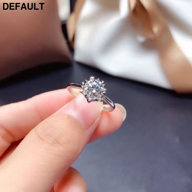 Solitaire 1Ct Lab Dimaond Jewelry set 925 Sterling Silver Promise Party Wedding Rings Earrings Necklace For Women