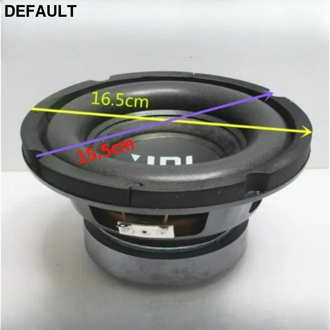 SOTAMIA 1Pcs 6.5 Inch Subwoofer 4 Ohm 200W Card Package Car Subwoofers & Enclosures and Electronics