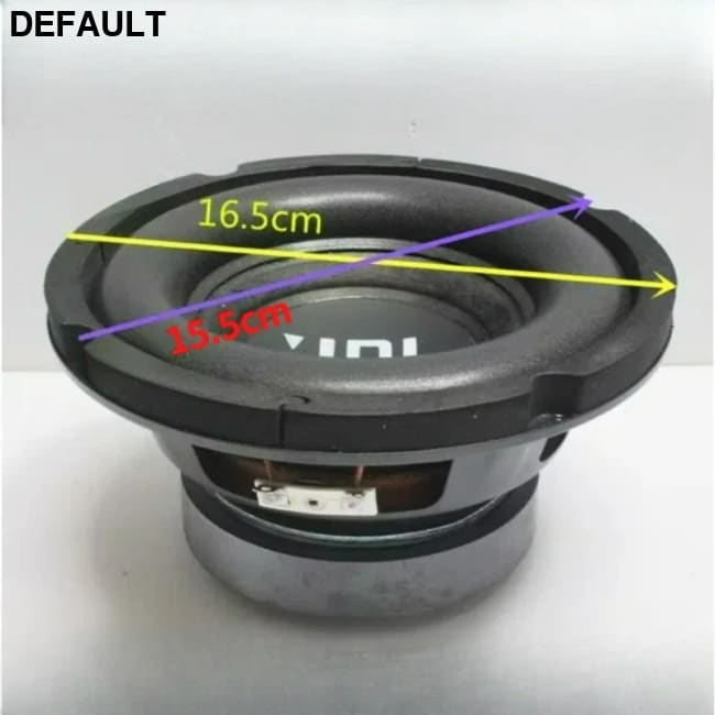SOTAMIA 1Pcs 6.5 Inch Subwoofer 4 Ohm 200W Card Package Speaker Home Theater Smart Car Upgrade Modification Subwoofers