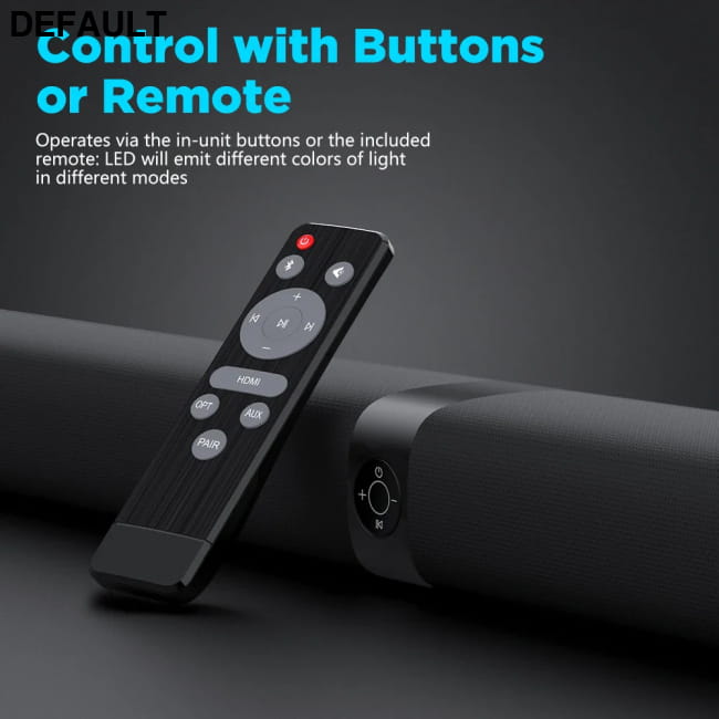 Sound bar for TV Wireless Deep Bass Soundbar Speaker Black / KY8000 Home Theater Speakers Electronics
