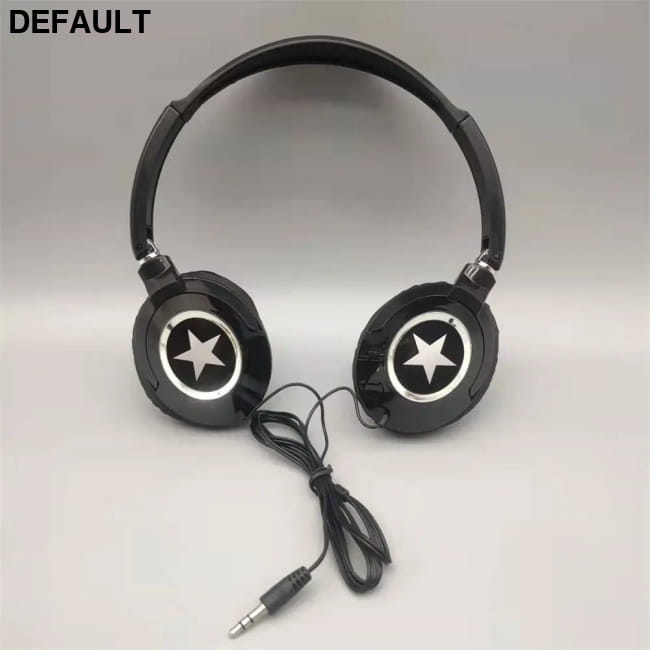 Sound Wired Headphones Over Ear Headset Bass HiFi Headsets