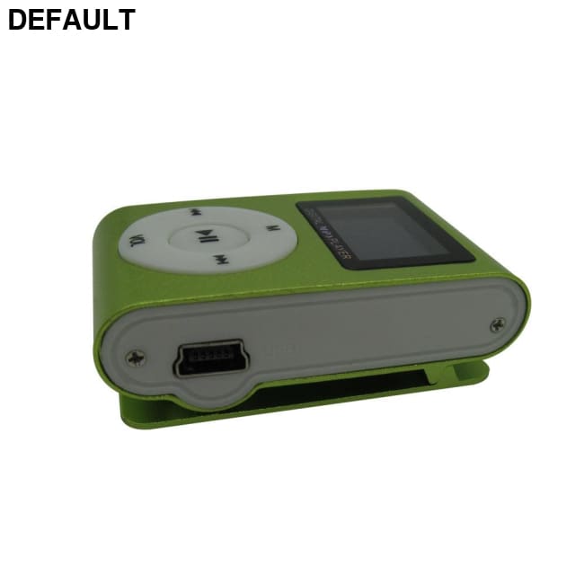 Sport MP3 Player with LCD Screen Metal Mini Clip Music Earphones USB Cable Micro TF/SD Card Slot MP3/MP4/MP5 Players