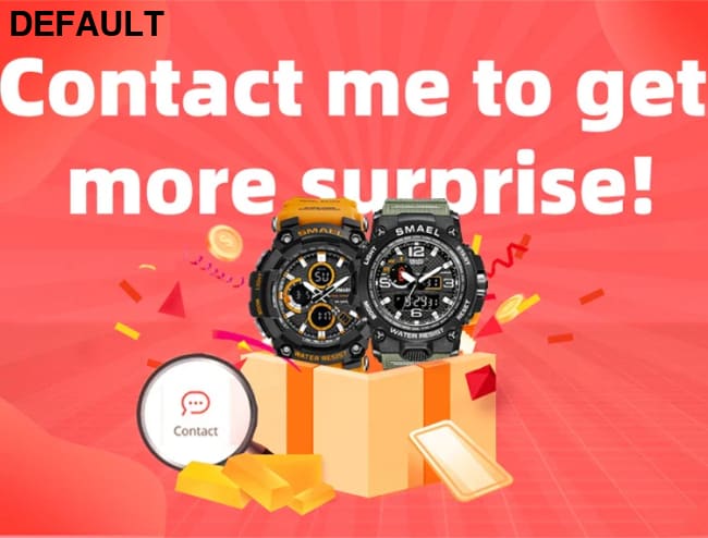 Sport Watch Men SMAEL 50M Waterproof Wristwatches Dual Time Display Multi-function Sports Clocks 8065 Mens Watches